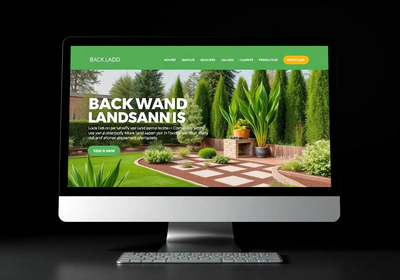 Yard Oasis Upgrade website preview